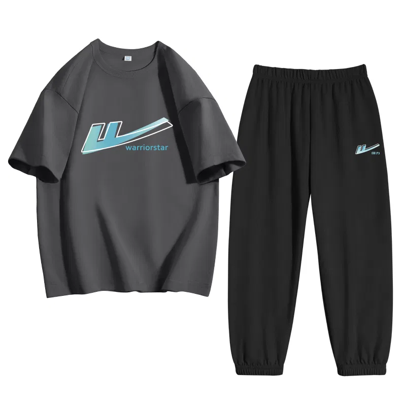Детский спортивный комплект с принтом Crew Neck Thin WARRIOR