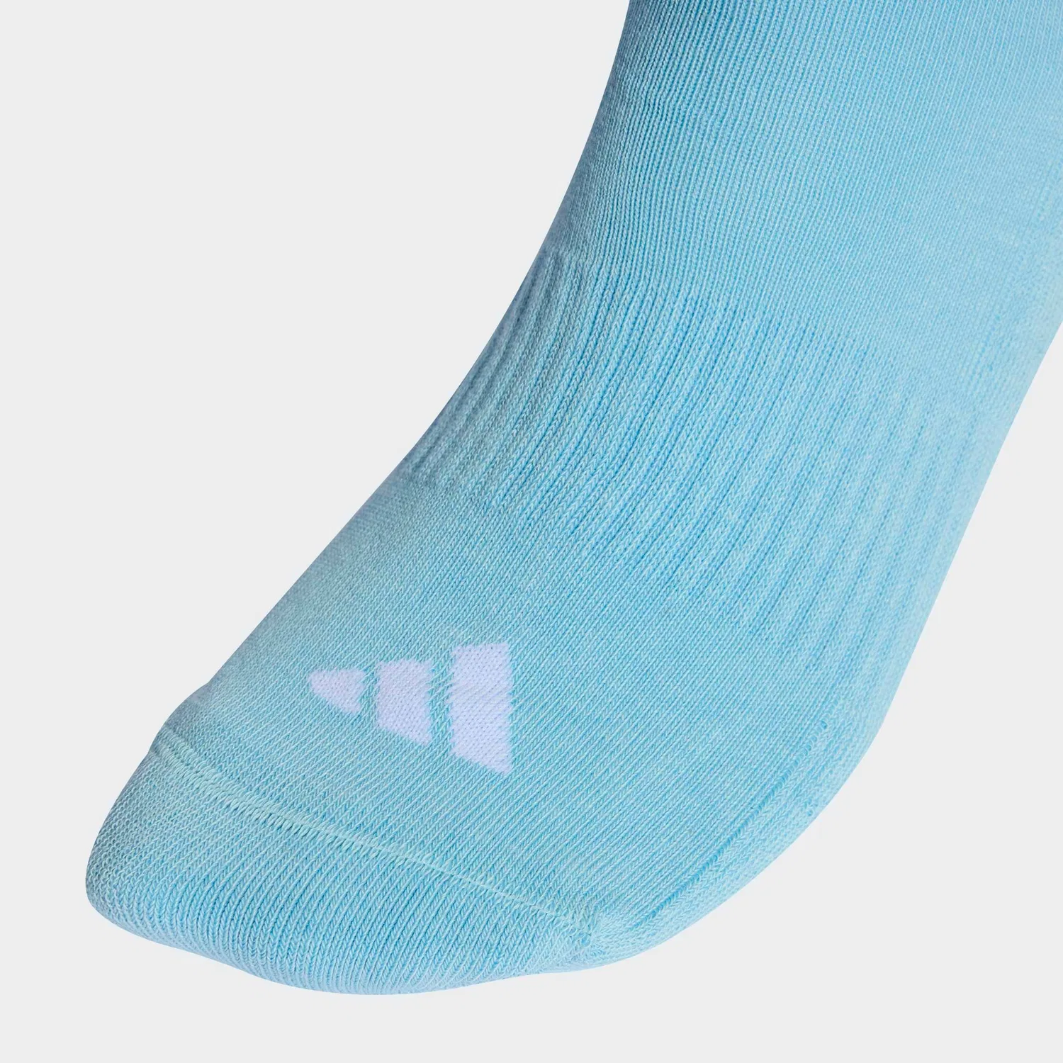 Женские носки с мягкой подкладкой 3-Streifen Adidas Performance, Night Navy/Icey Blue/White — фото 3