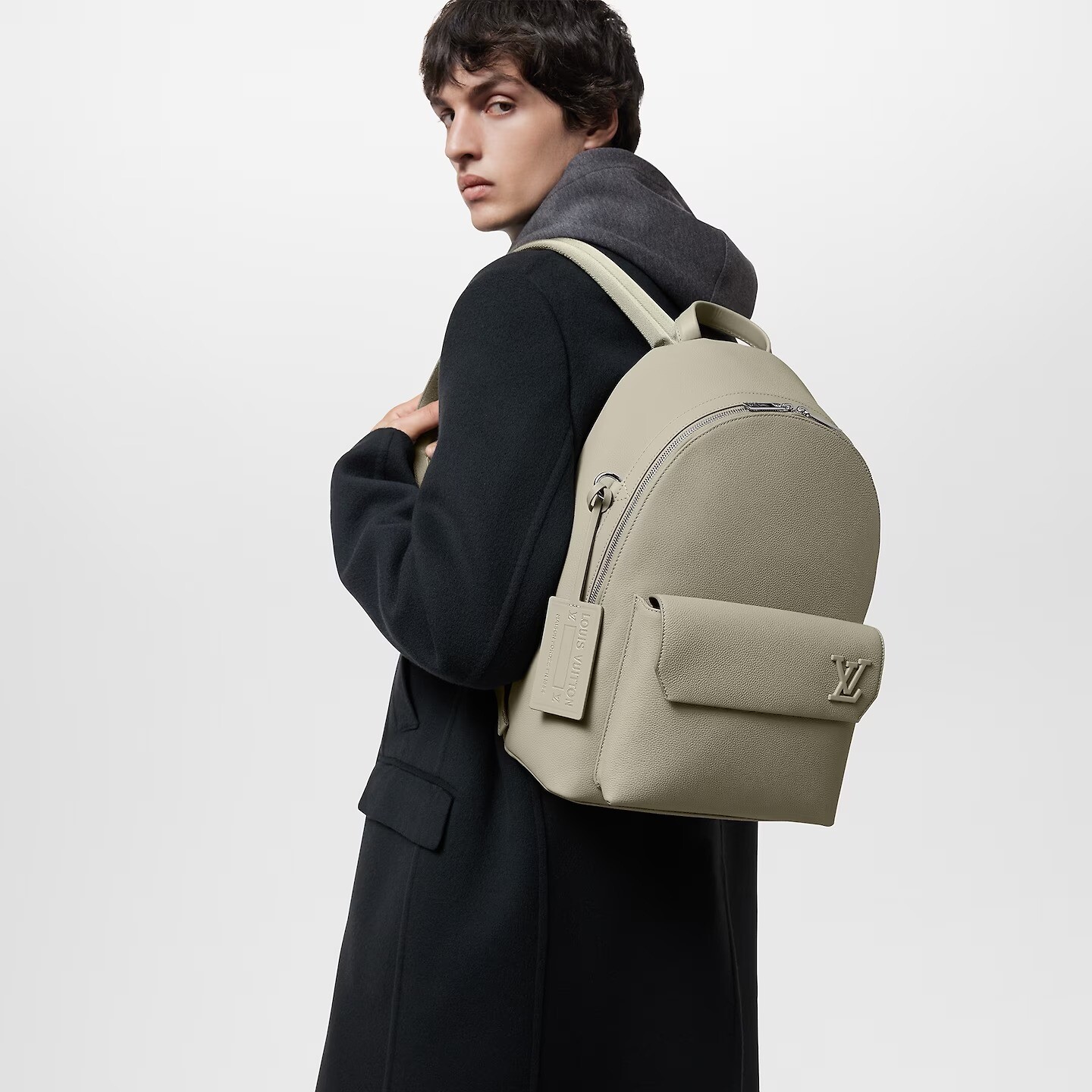 

Рюкзак Louis Vuitton Takeoff, зелено-бежевый