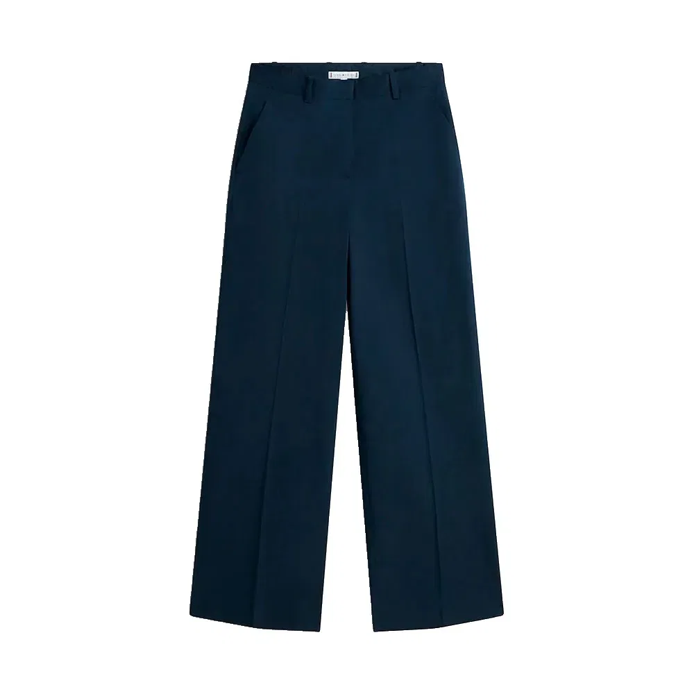 Женские широкие брюки Tommy hilfiger, Blue — фото 3