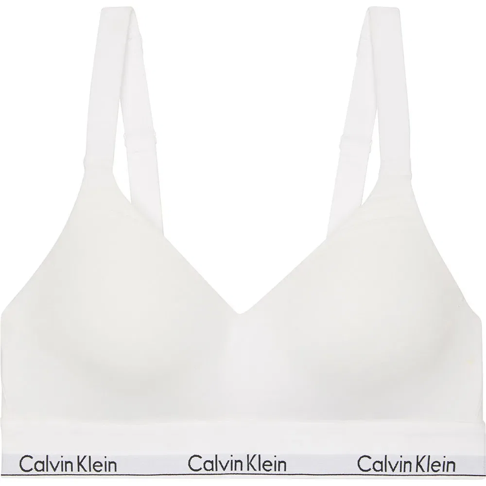 Бюстгальтер-бралетт Calvin Klein, белый