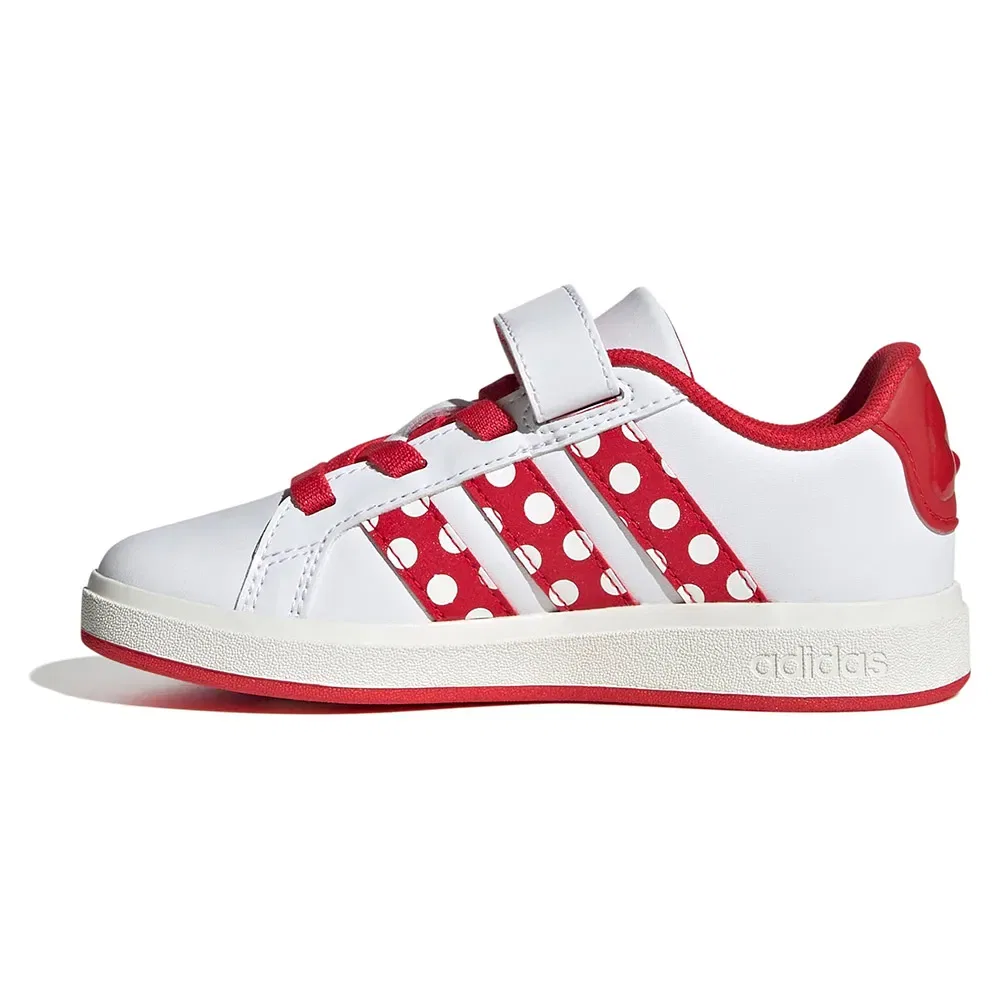 Кроссовки Minnie Mouse Grand Court Kids Adidas, белый — фото 3