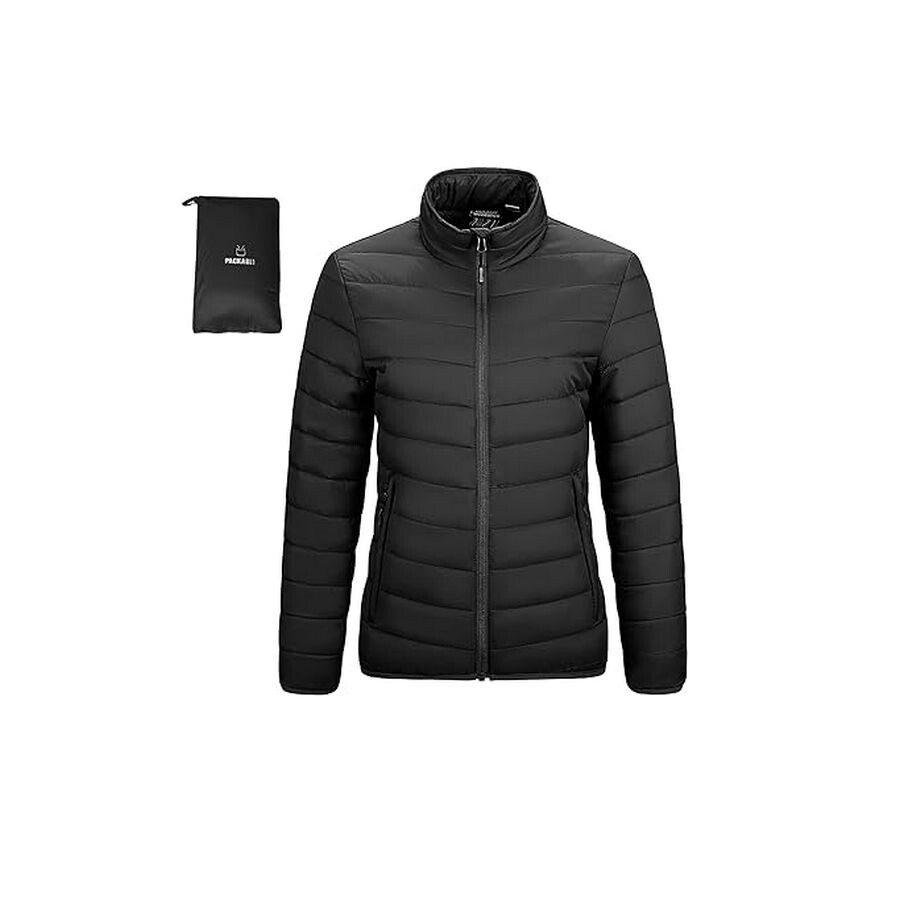 

Куртка Outdoor Ventures Women's Packable Full-Zip Short Winter, черный