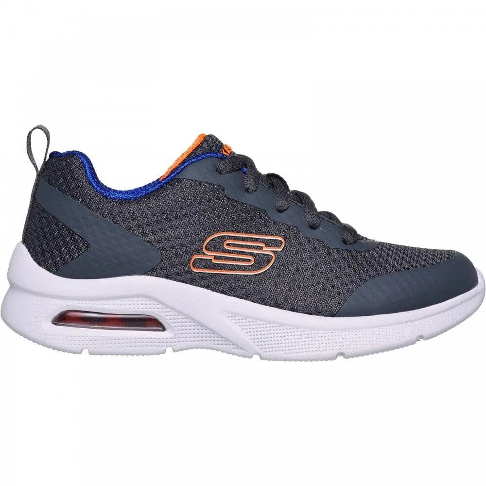 Детские кроссовки Skechers 403819L-CCBL, Kohlengrau Schwarz — фото 2