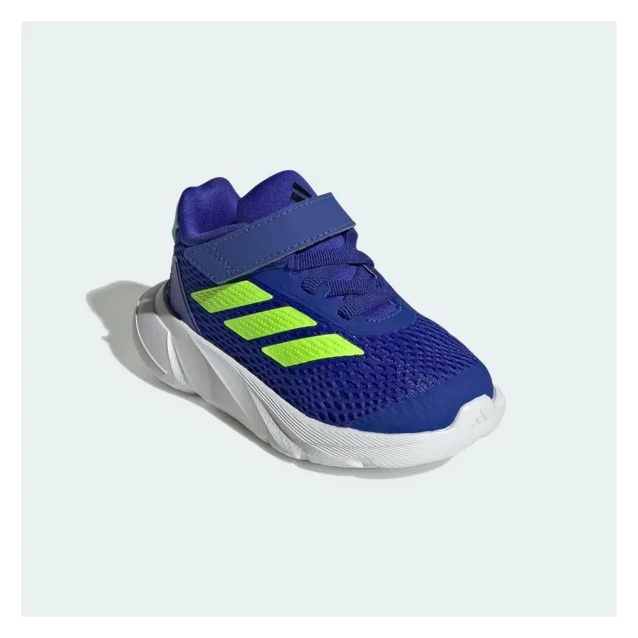 Детские повседневные кроссовки с легкой подошвой adidas Duramo Sl El I, Синий — фото 4