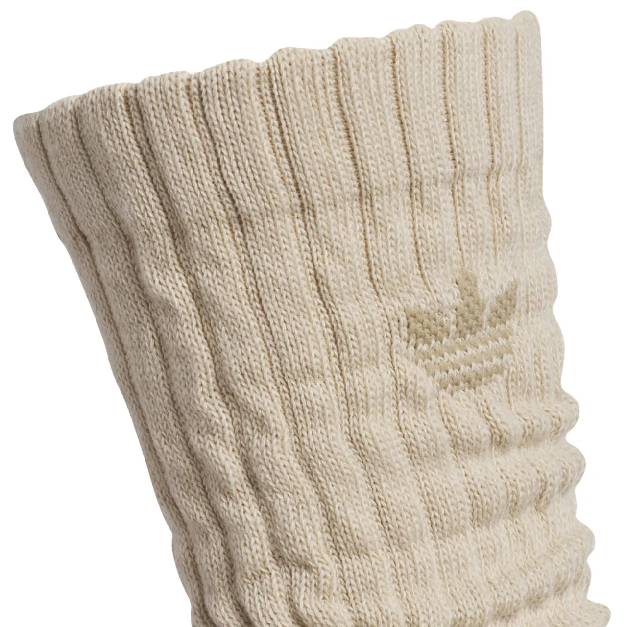 Носки женские Scrunch 3 Pack Crew Adidas, цвет Tan/Tan — фото 2