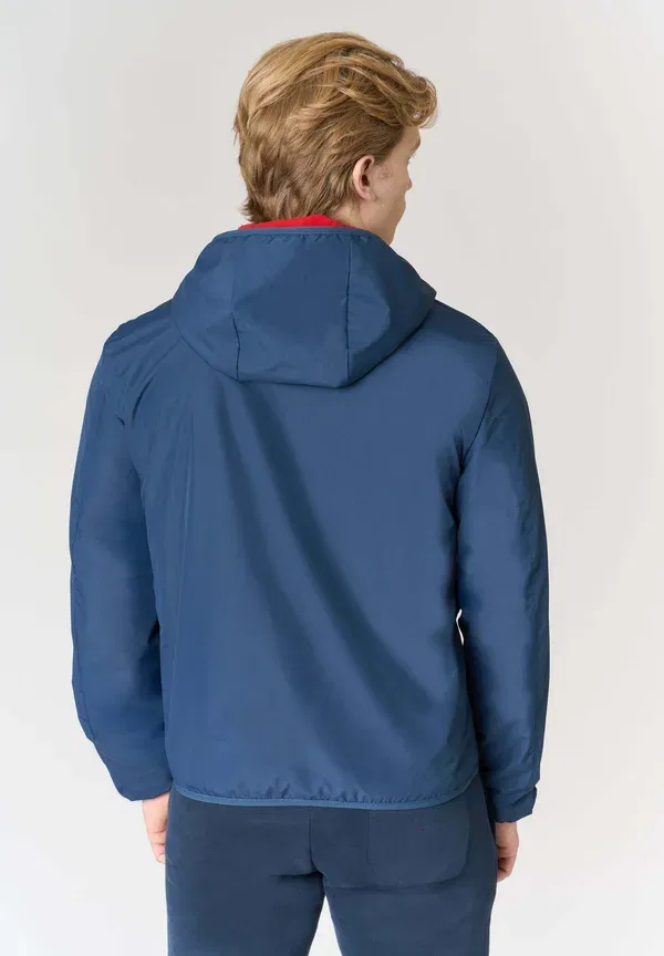 Куртка с капюшоном, 100% полиэстер, Reversible, U.S. Polo Assn., синий/красный — фото 3