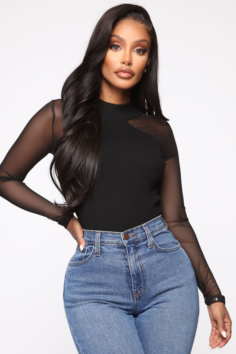 

Свитер Fashion Nova RAA6110, черный