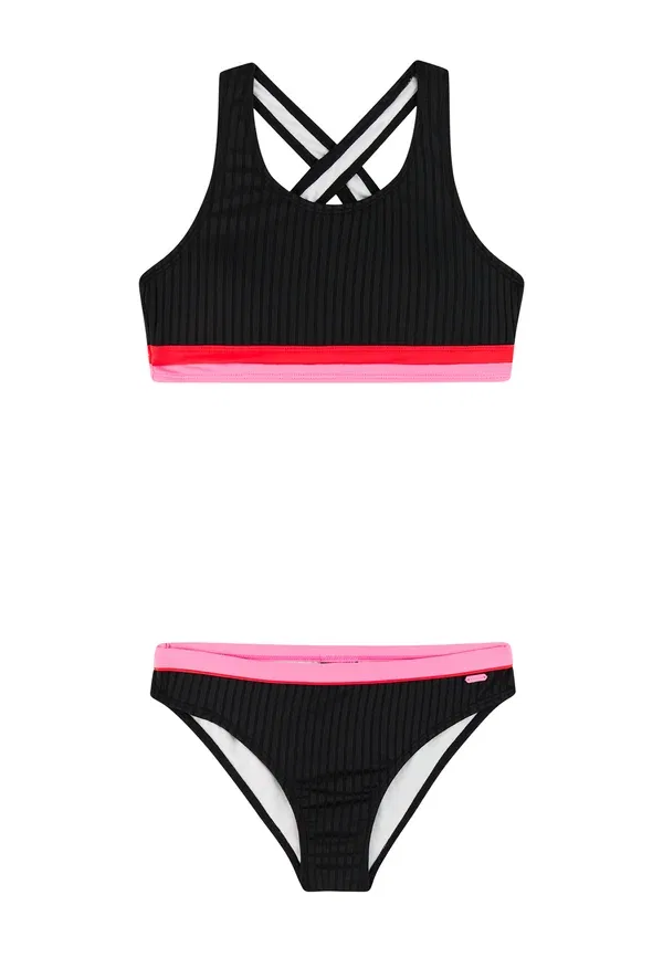 Купальник комплект Yvette set - bikini Protest, True Black, черный