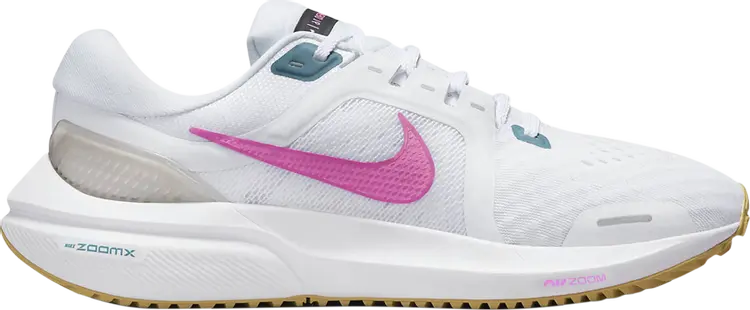 Кроссовки Nike Wmns Air Zoom Vomero 16 'White Pink Aqua', белый
