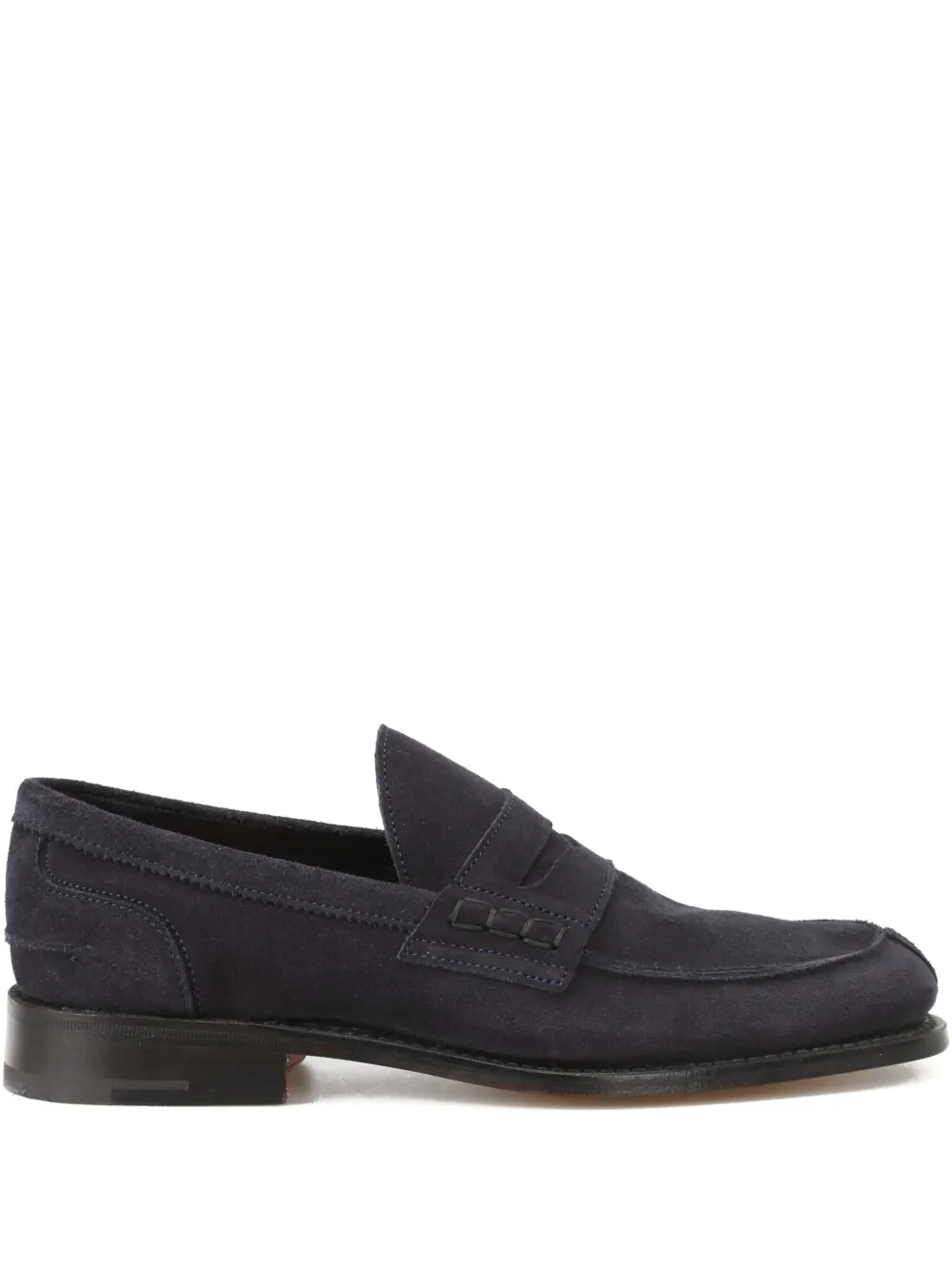 

Замшевые пенни-лоферы Tricker'S, синий