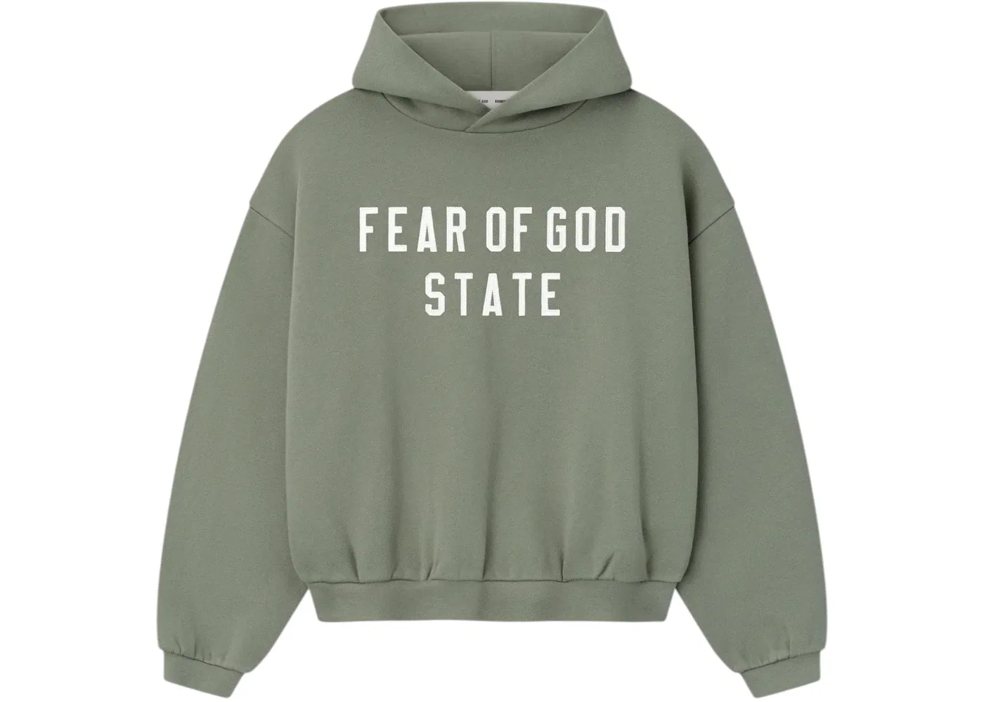 Детская худи из флиса 90's Fear of God Essentials, Moss