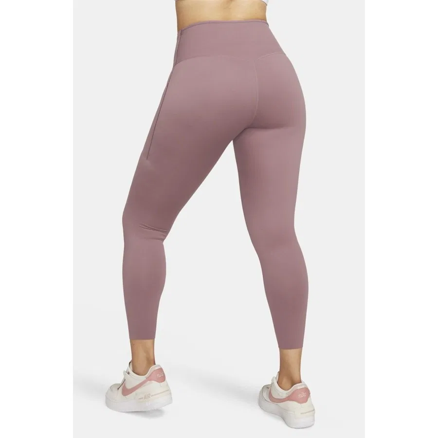 Спортивные леггинсы Nike Training Go Dri Fit Infinalock High Rise 7/8, Светло-коричневый — фото 2