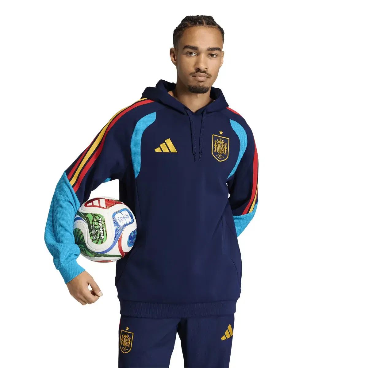 Мужская футболка с длинным рукавом adidas, Azul Marino