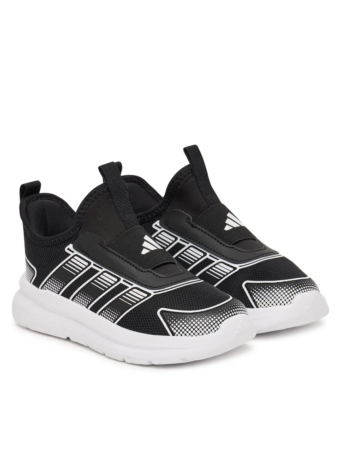 Кроссовки для мальчика Tensaur Comfort Shoes Infants Adidas, черный — фото 2