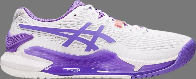 

Кроссовки wmns gel resolution 9 'white amethyst' Asics, белый, Белый;серый, Кроссовки wmns gel resolution 9 'white amethyst' Asics, белый