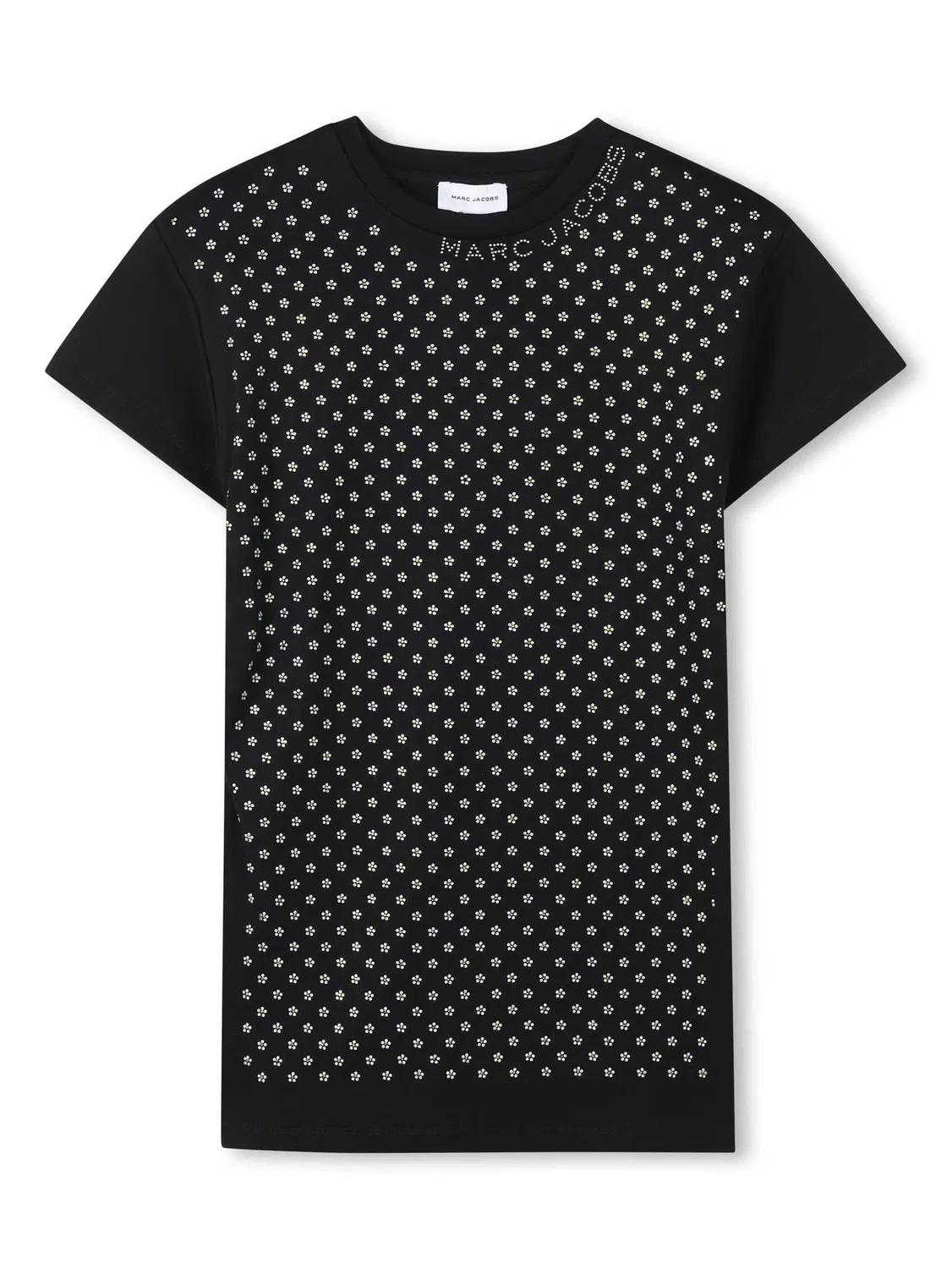 Платье с отделкой из страз Marc Jacobs, черный