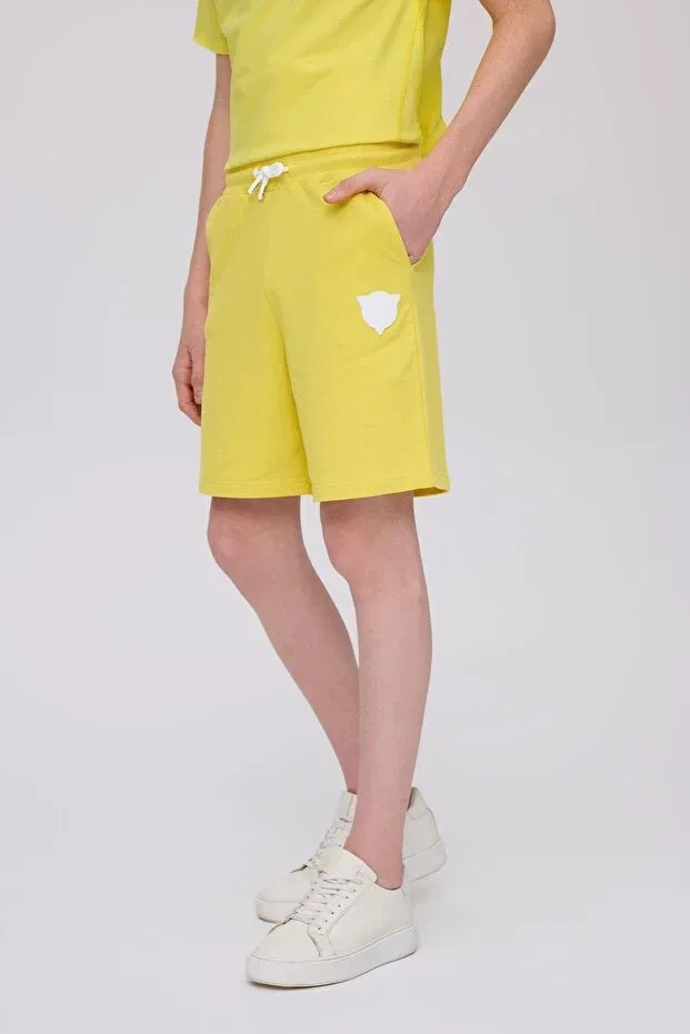 Детские шорты для мальчиков хлопковые Nebbati, Yellow — фото 2