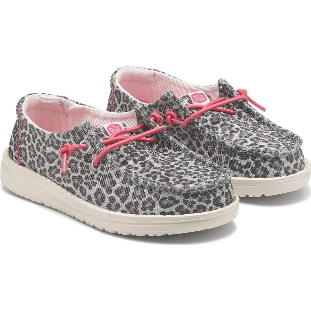 Детские слипоны Wendy Heydude, Leopard Multi