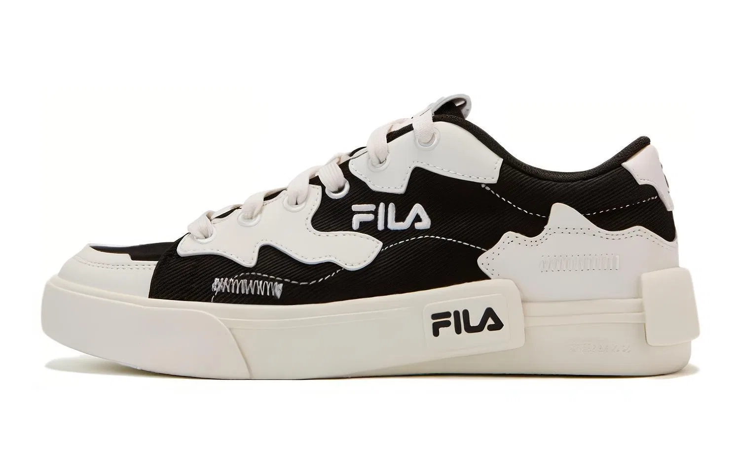 Детские кроссовки для скейтбординга с низким верхом FILA KIDS, Black White