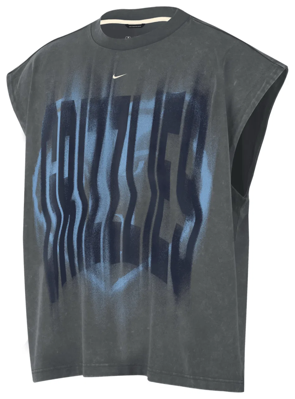 Мужская майка с влагоотводящей технологией Grizzlies Dri-FIT Icon Top Nike, серый/белый