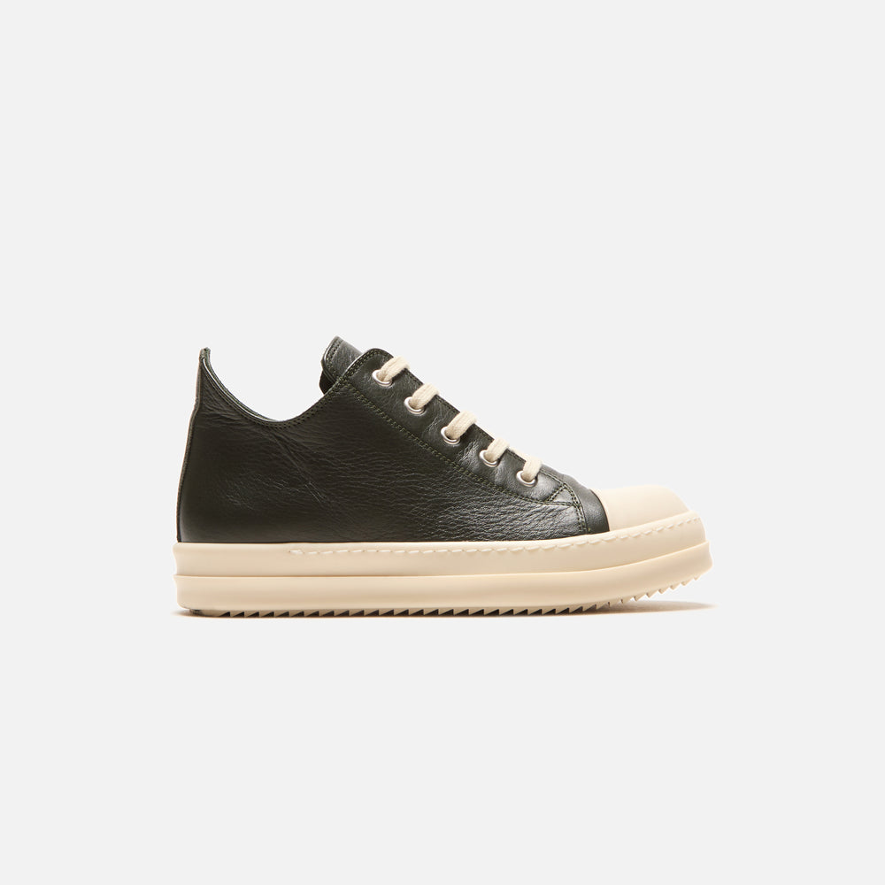 

Кроссовки Rick Owens Kids Scarpe Pelle Low Sneakers, цвет Forest/Milk/Milk