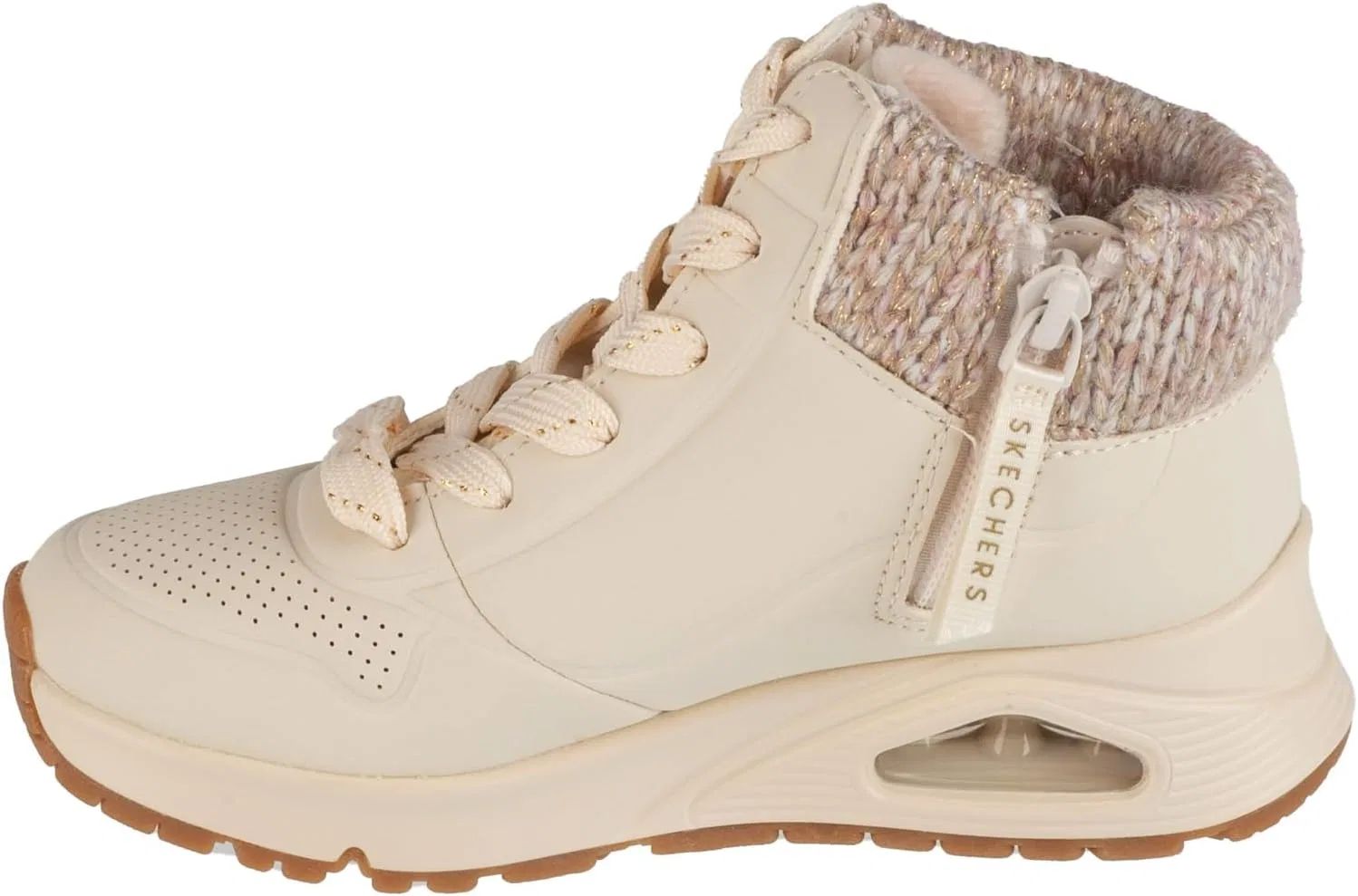 Детские кроссовки для девочек UNO Gen1 Darling Daze Skechers, Natural — фото 3