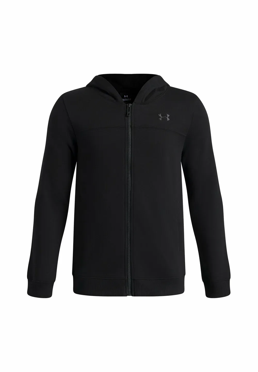Легкая толстовка Rival на молнии Under Armour, Ultimate Black