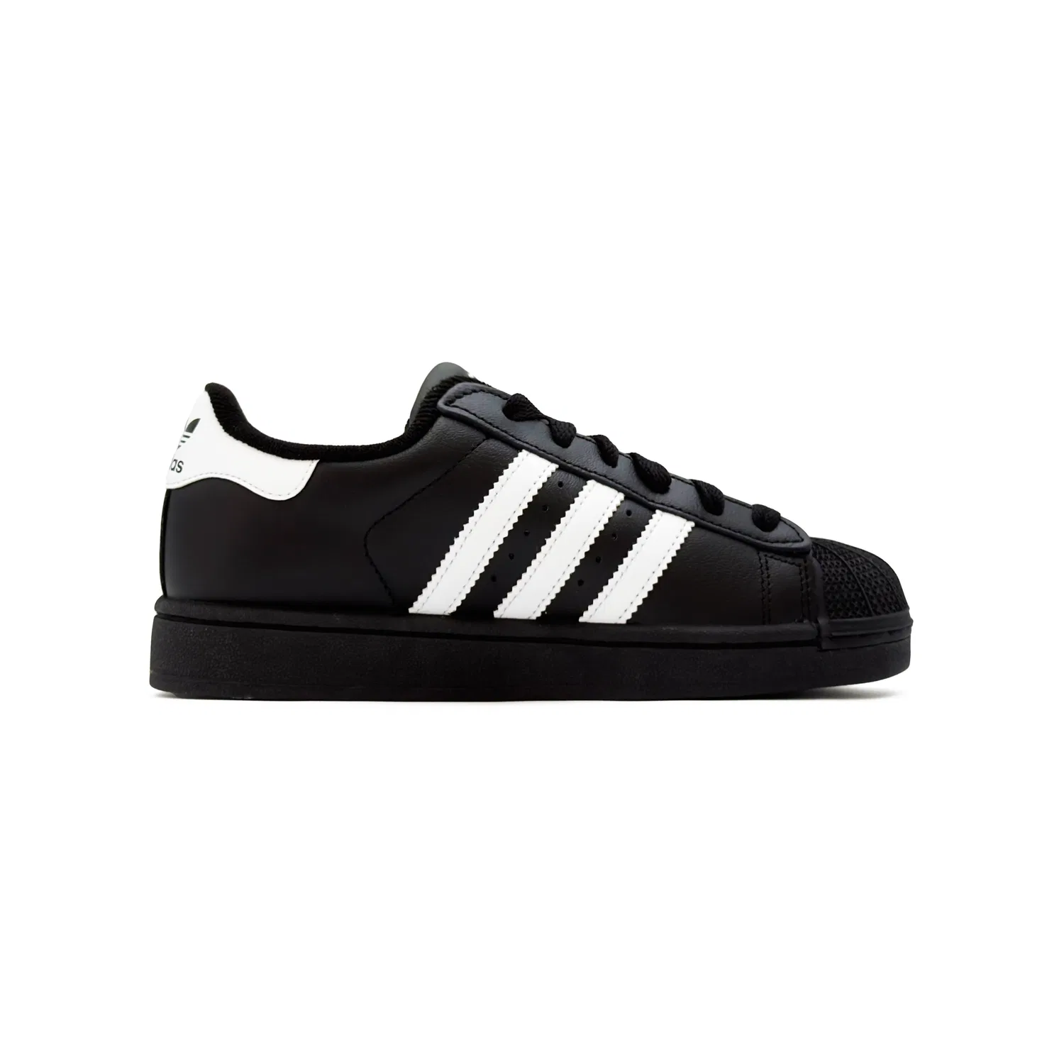 Детские кеды для скейтбординга с принтом Superstar 2, Adidas Originals, Черный — фото 3