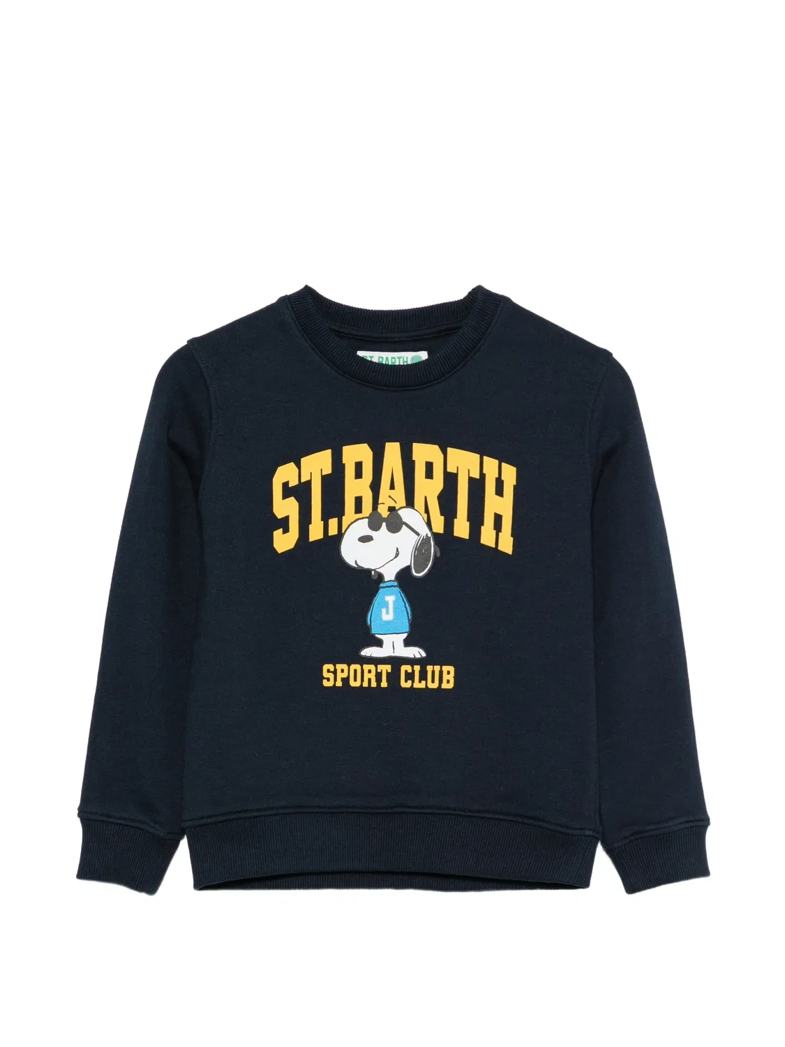 Свитшот Hutton синего цвета MC2 Saint Barth, синий