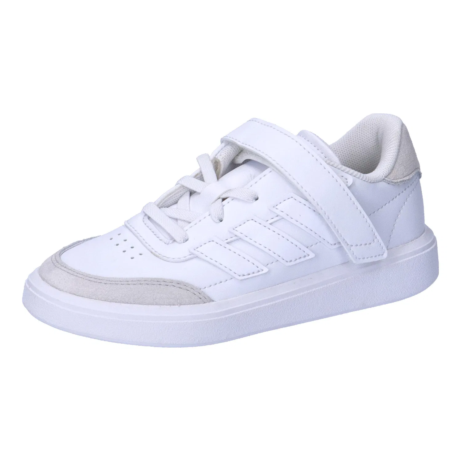 Детские кроссовки с липучкой COURTBLOCK EL C Adidas, Weiss