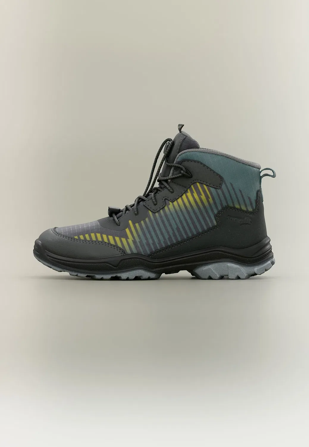 Ботинки Gore-Tex Jupiter на шнуровке до щиколотки Superfit, Grau/Gelb