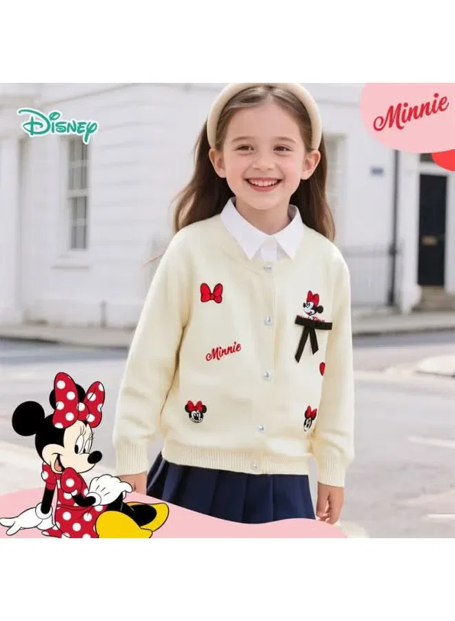 Кардиган вязаный с принтом Disney, абрикосовый