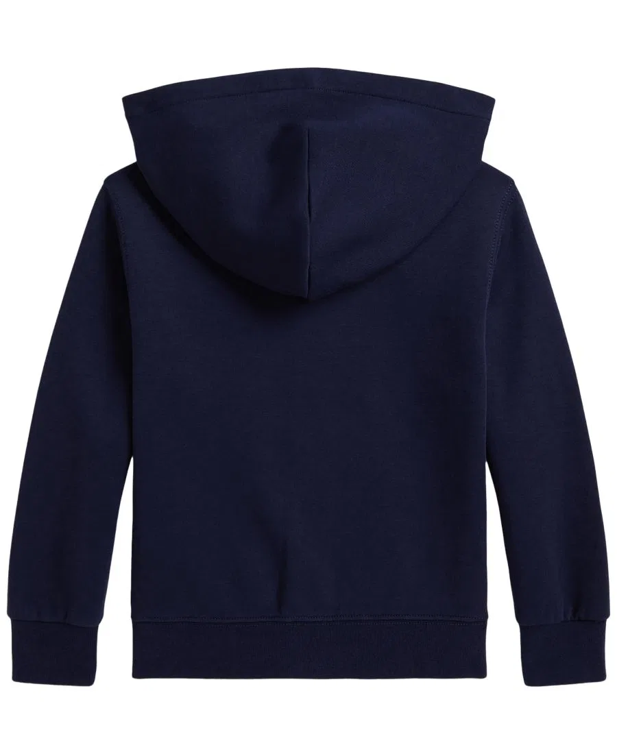 Худи с капюшоном, полная застежка-молния, с вышивкой Pony Polo Ralph Lauren, Newport Navy — фото 2
