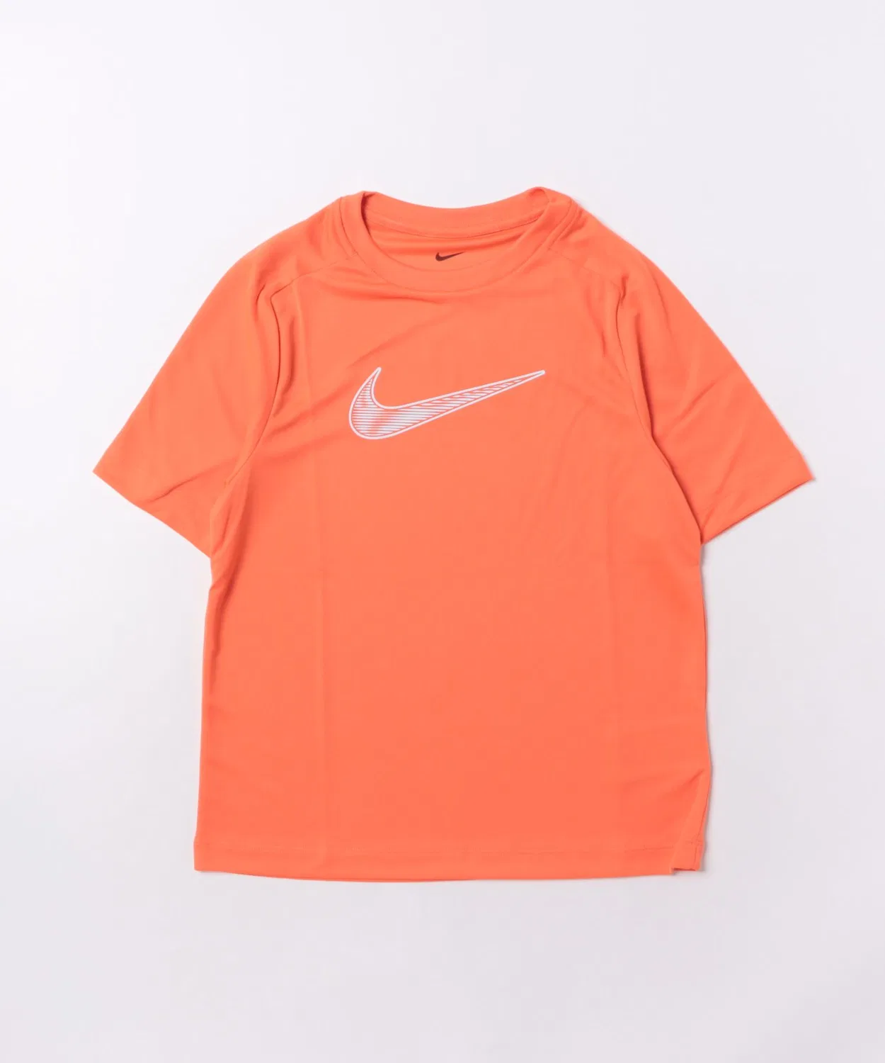 Детская футболка с коротким рукавом и принтом NIKE, Оранжевый