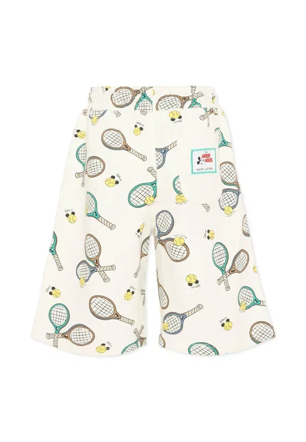 Спортивные шорты Marc Jacobs Kids, слоновая кость — фото 2
