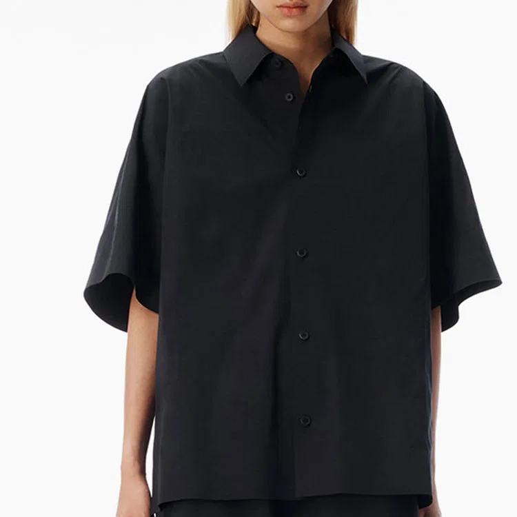 Унисекс рубашка Alexander Wang, Черный — фото 3
