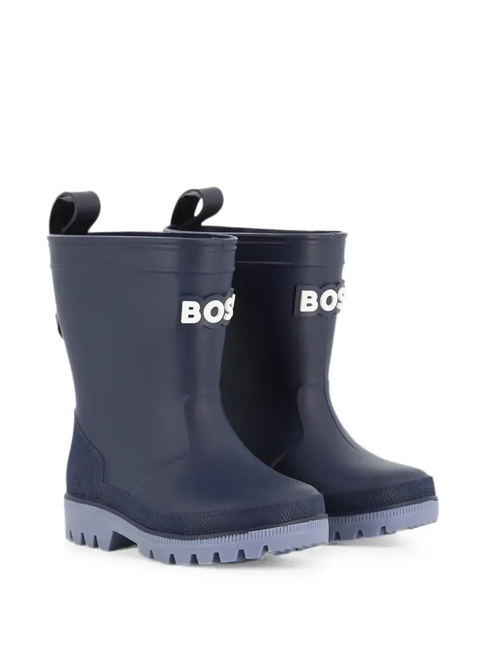 Резиновые сапоги с логотипом Boss Kidswear, синий