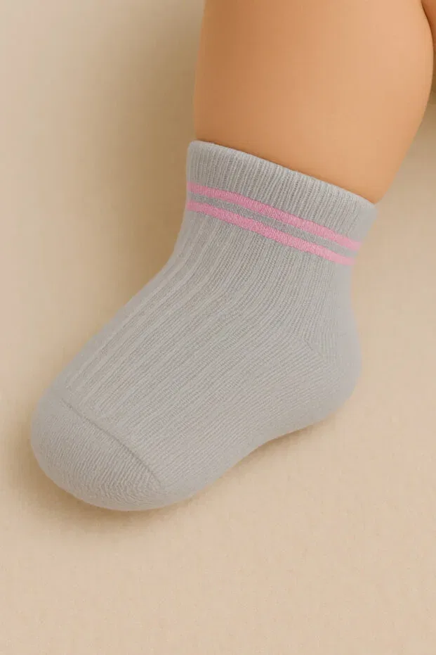 Детский набор носков для девочек хлопковый Basics Solde Socks, Multicolor — фото 3