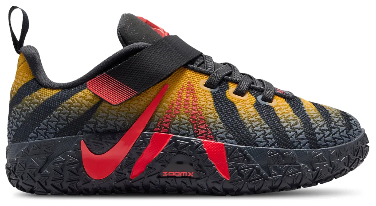 Кроссовки для мальчиков Ja 3 JP Nike, цвет Arnthracite/Bright Crimson