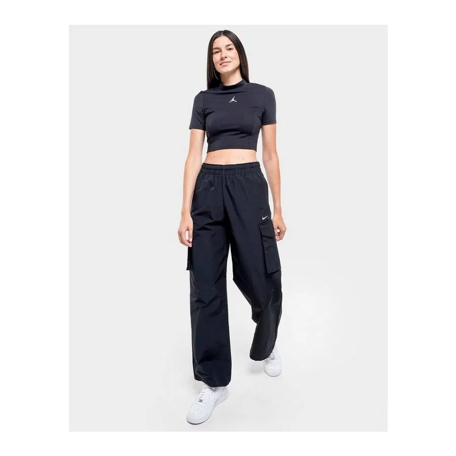 Спортивные штаны-карго Nike Sportswear Everything Wovens Mid-Rise, Черный — фото 4