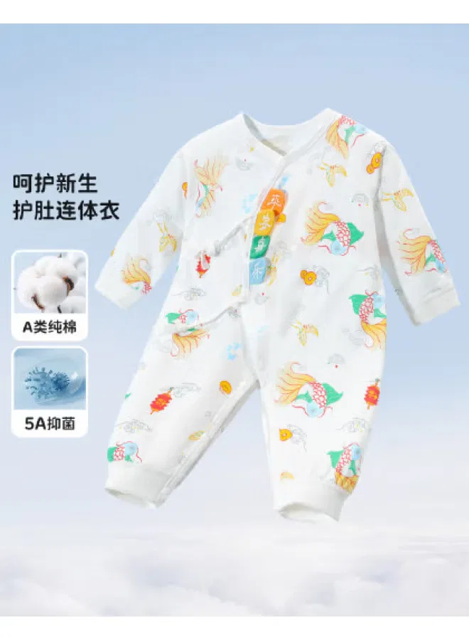 Боди-комбинезон с завязками для новорожденных Bornbay, айвори