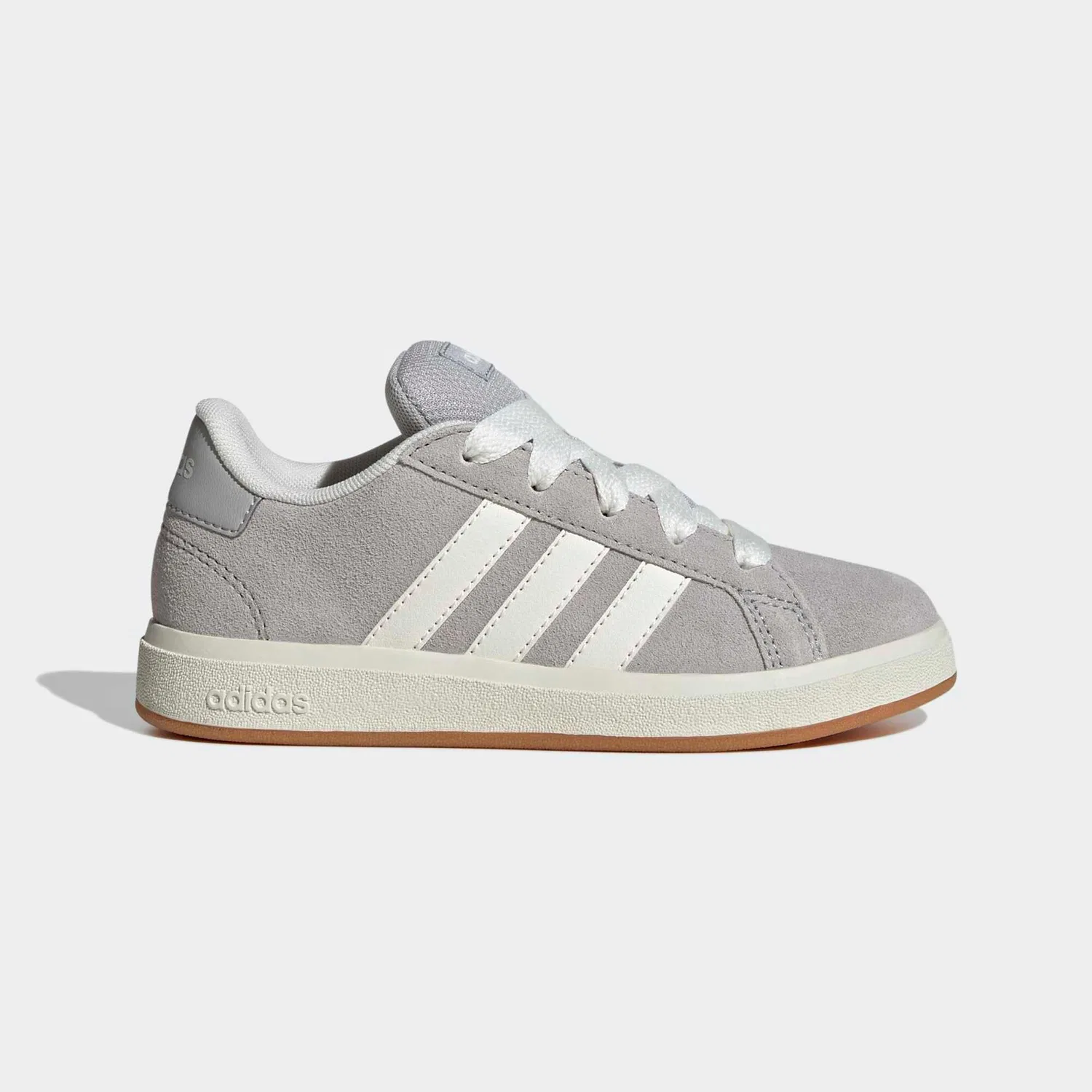Детские кроссовки с замшевым верхом Grand Court 00 Base Adidas, Hellgrau Weiss