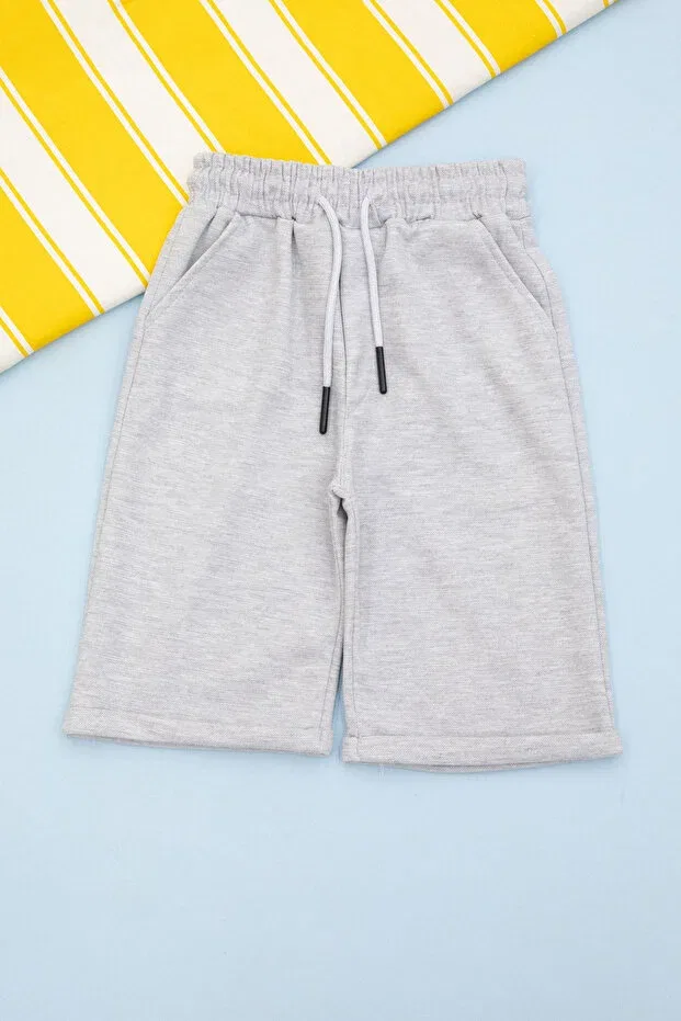 Детские шорты для мальчиков с карманами Cansın Mini, Gray