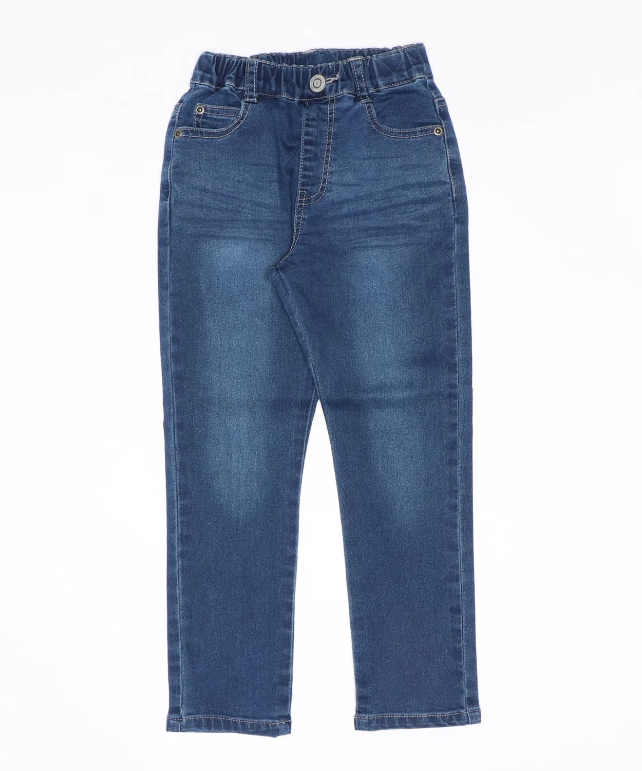 Детские джинсы с высокой растяжимостью, модель Slim Straight L.COPECK, Blue