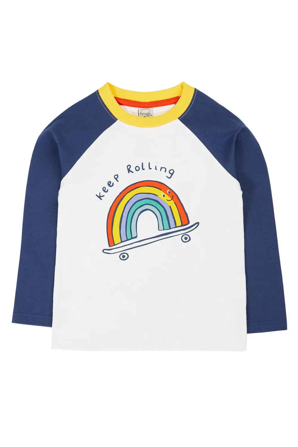 Детский топ-реглан Eden Frugi, Navy