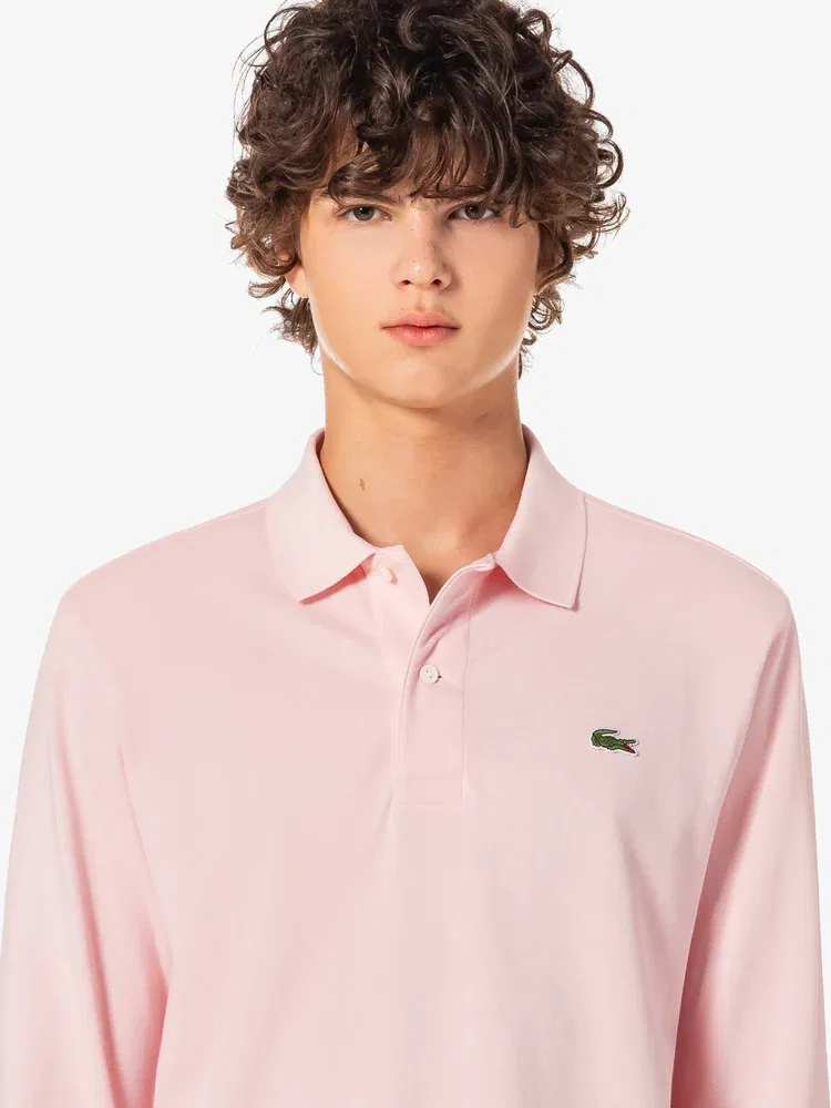 Футболка с длинным рукавом Regular Fit LACOSTE, Pink — фото 2