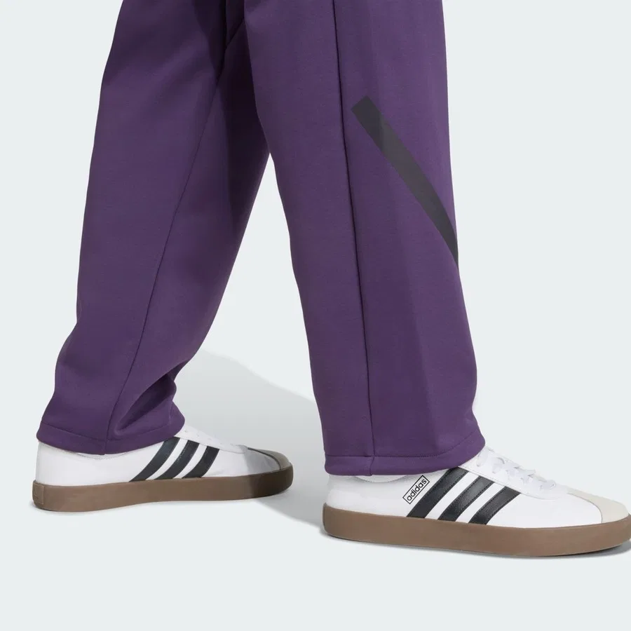 Спортивные штаны с открытым низом Z.N.E. Open-Hem Pants adidas, Зеленый — фото 4