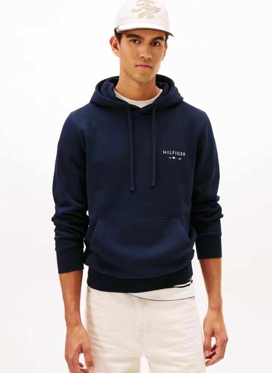 Худи Tommy Hilfiger Brand Love Small, синий