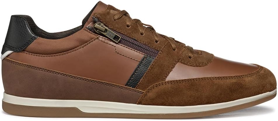 Кроссовки Geox Mens U Renan a, Brown Cotto — фото 3